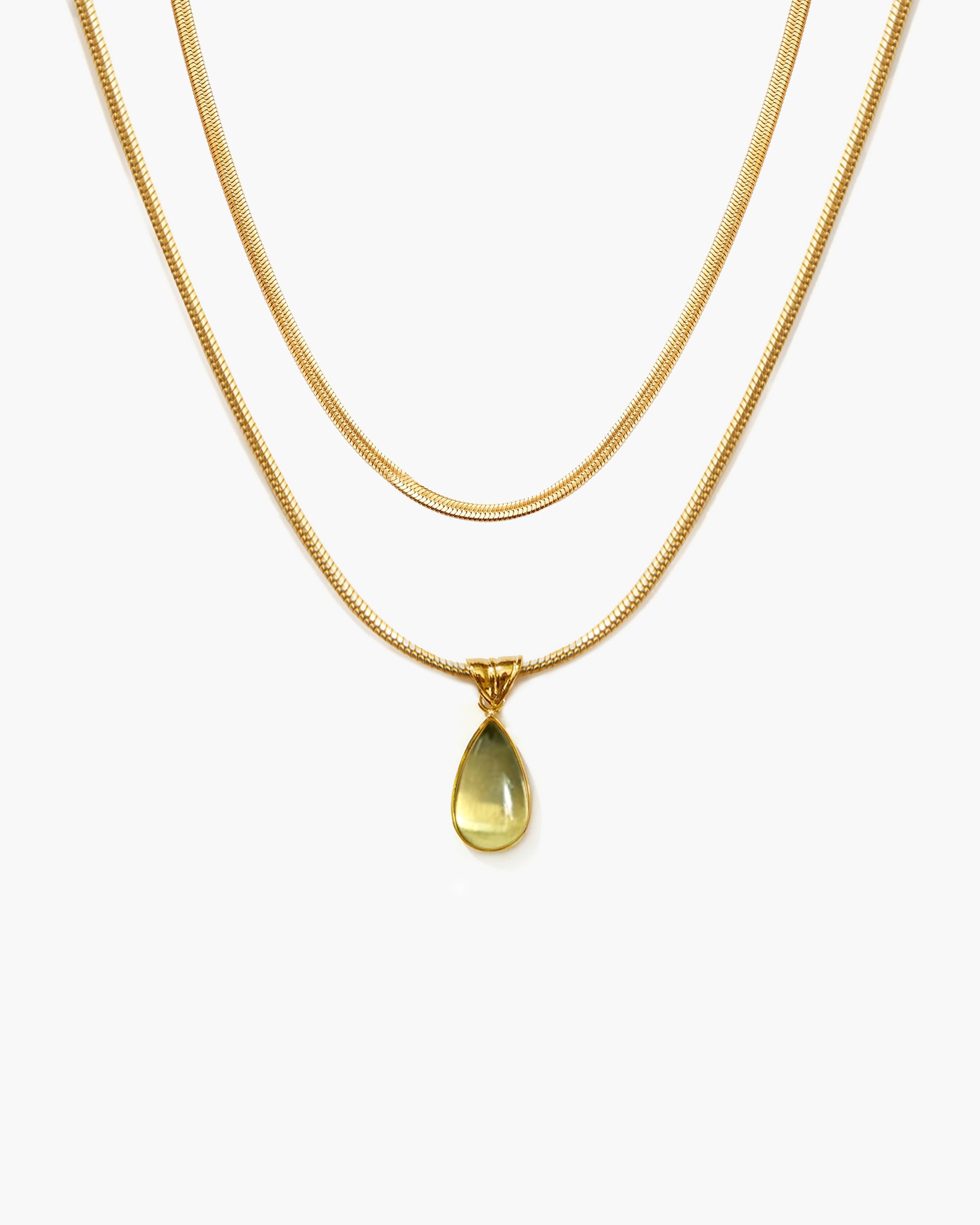 Waterdrop Necklace Set