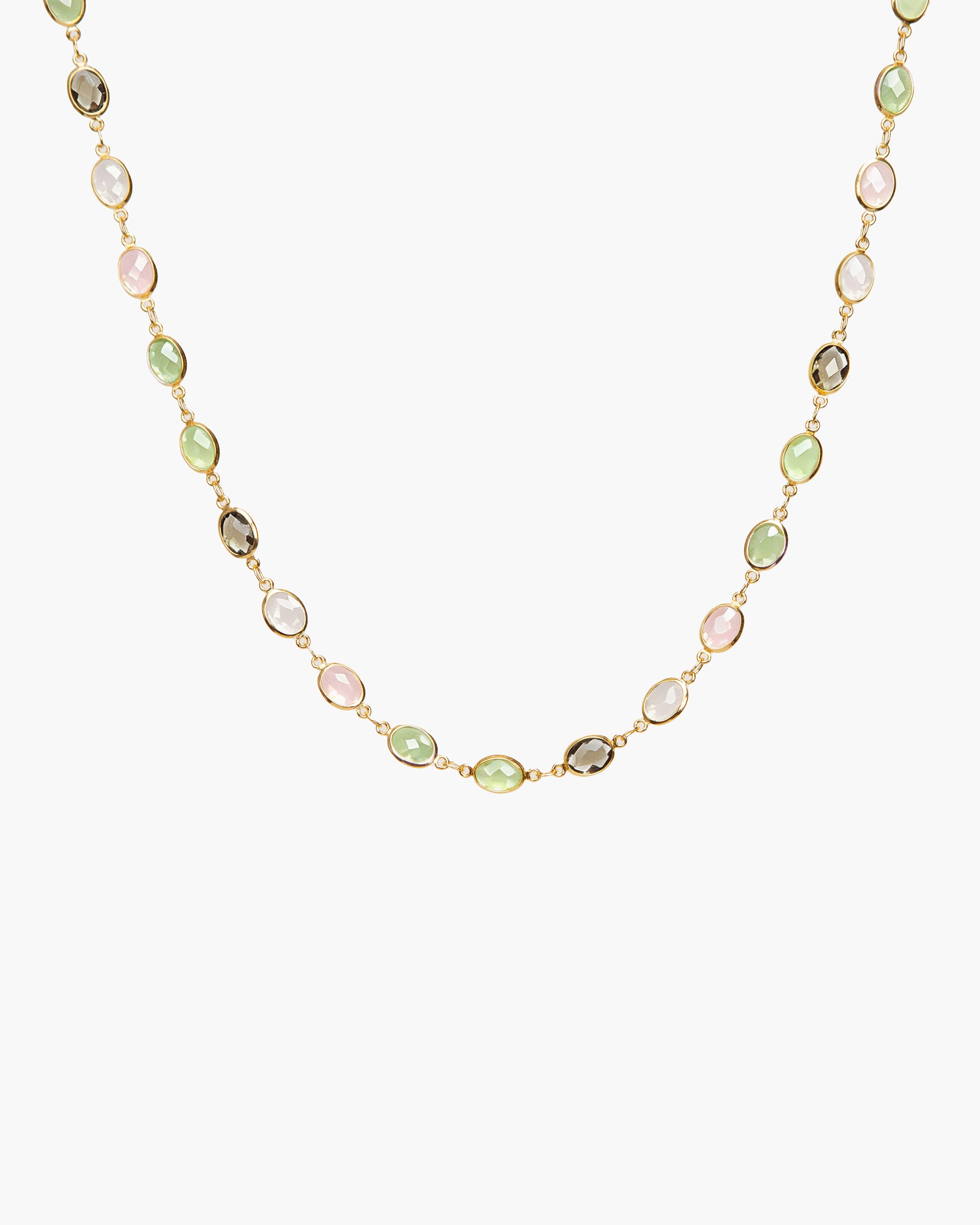 Whimsical Romance Stone Necklace