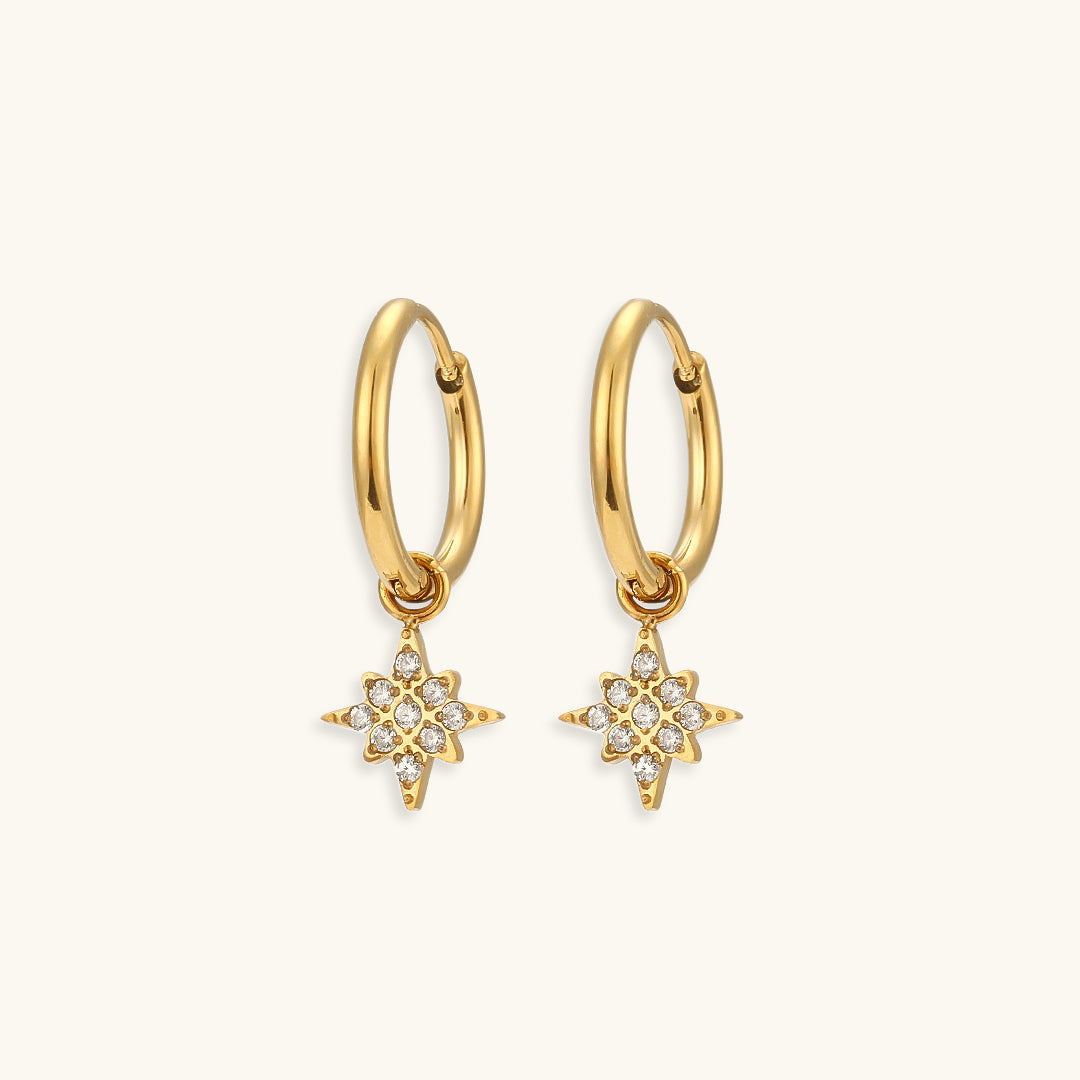 Margaret 18K Gold-Plated Stainless Steel Earrings