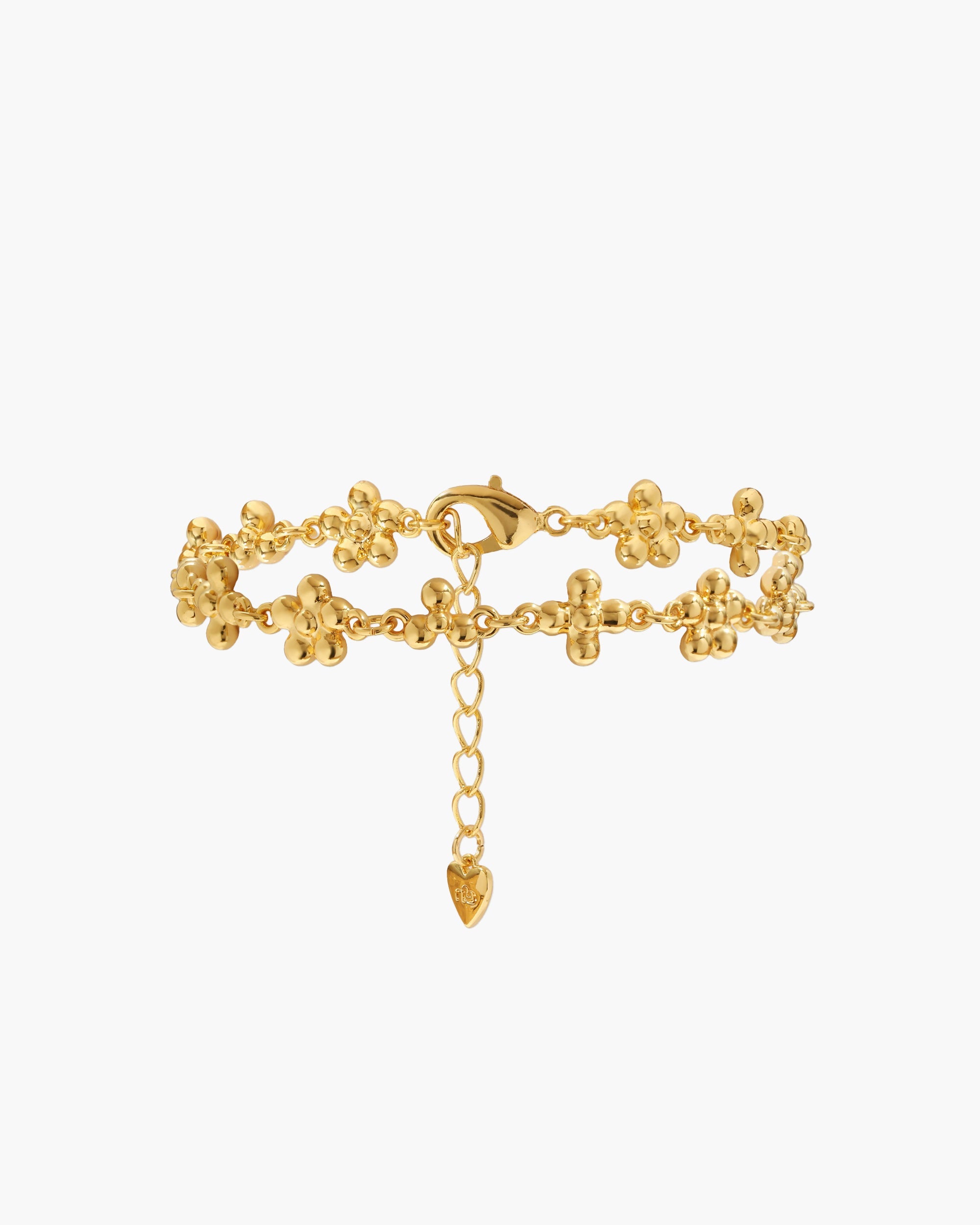 Daisy Molecule Layered Bracelet