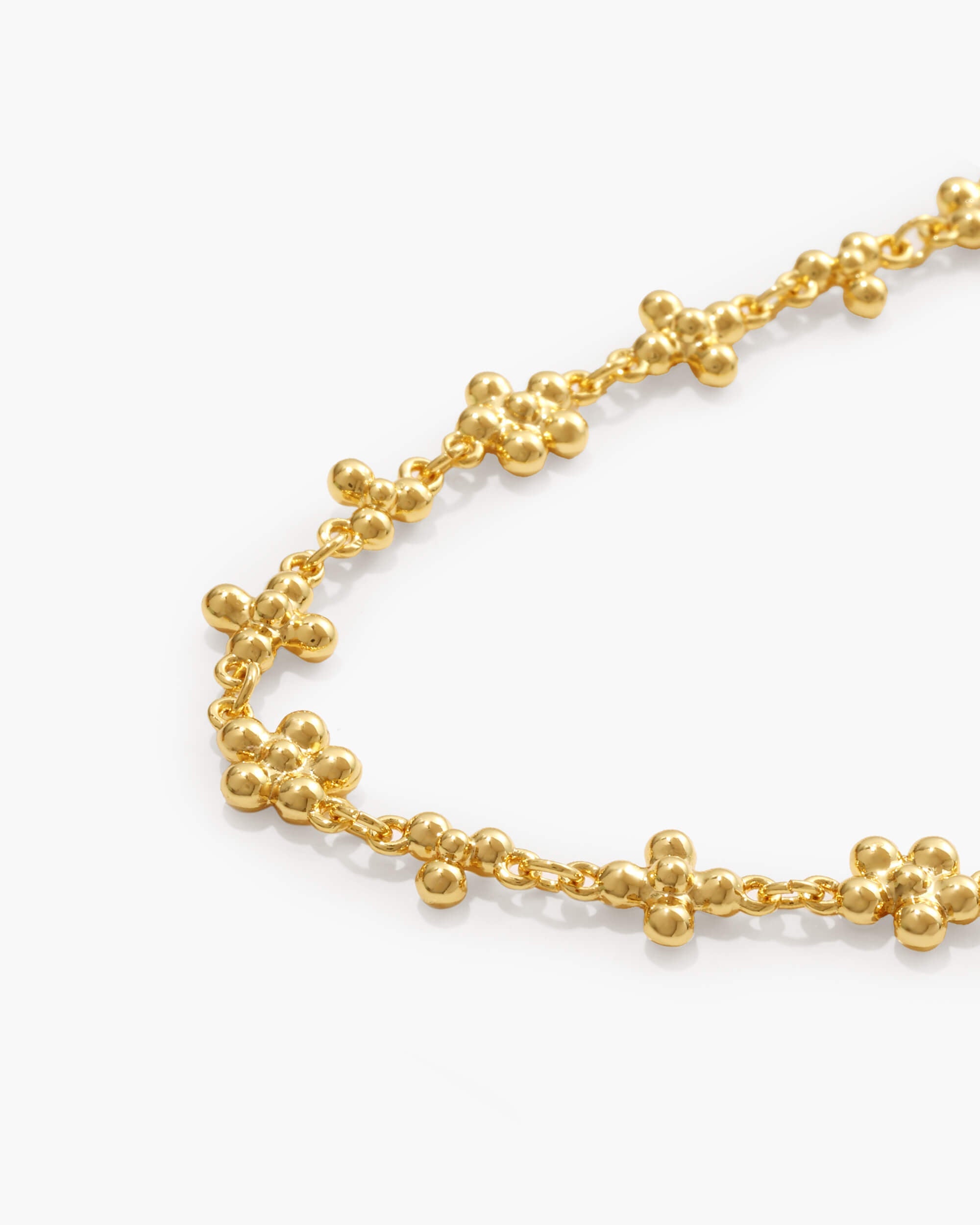 Daisy Molecule Layered Bracelet