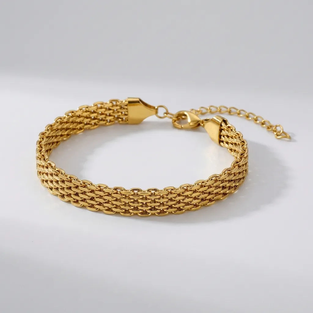 Imara Chain 18K Gold-Plated Stainless Steel Bracelet