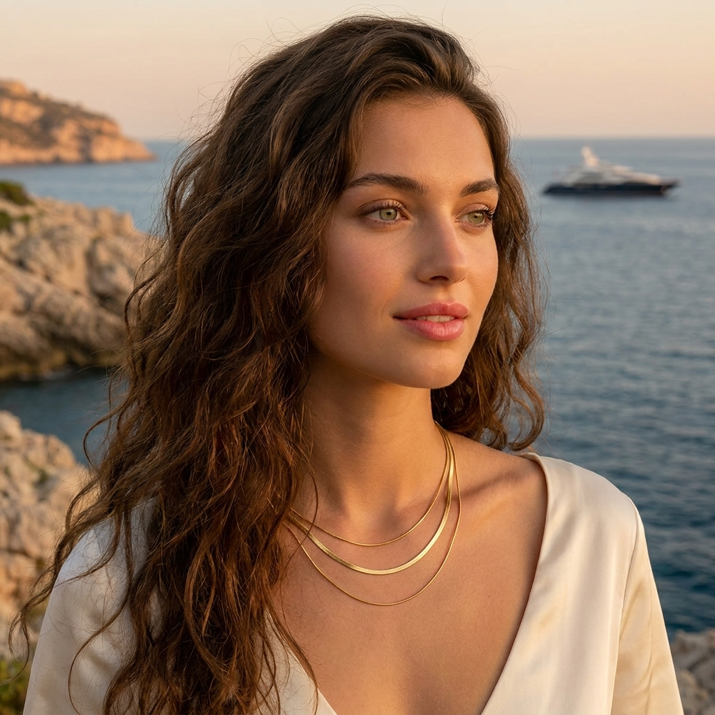 Zafina 18K Gold-Plated Stainless Steel Necklace