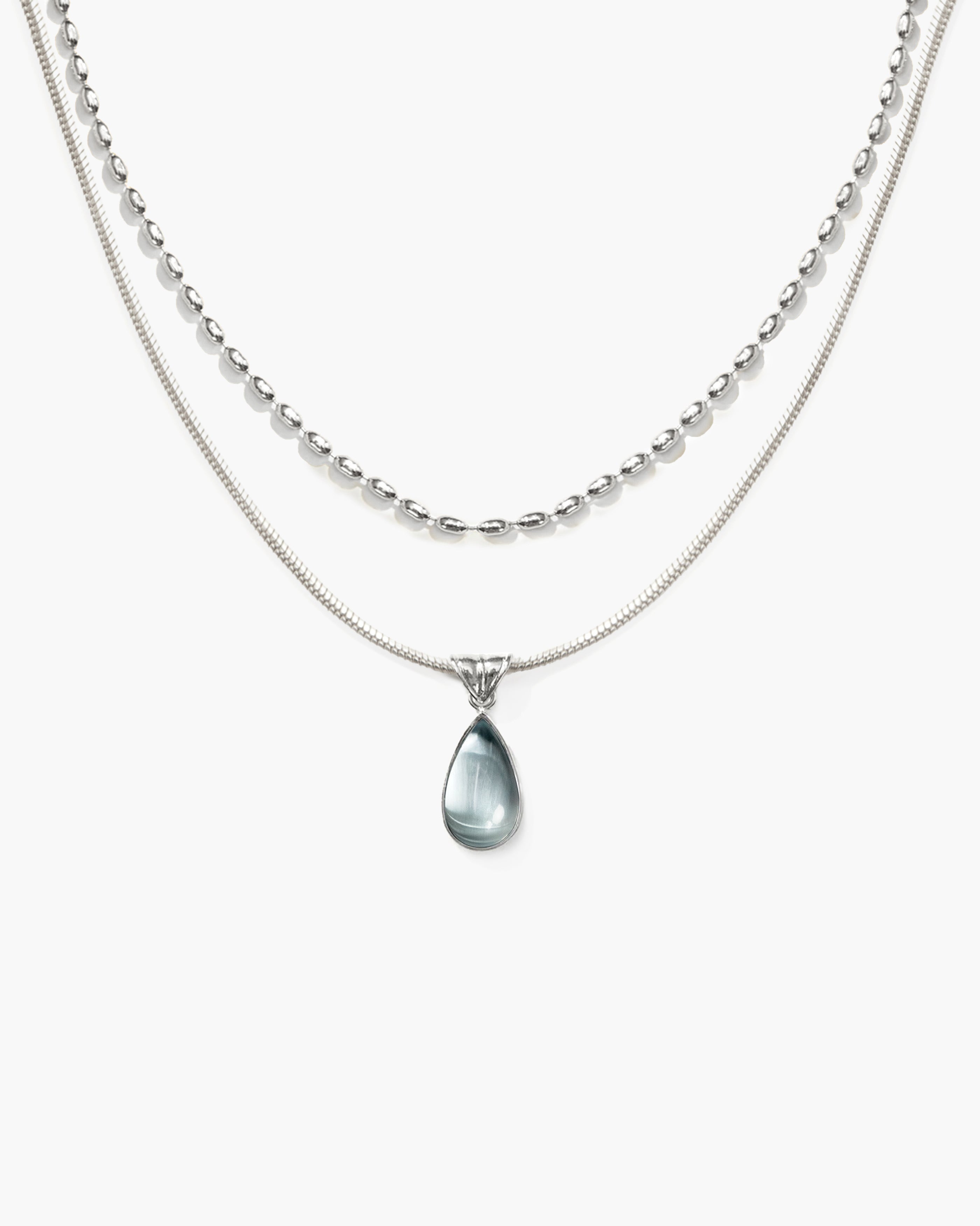 Waterdrop Necklace Set