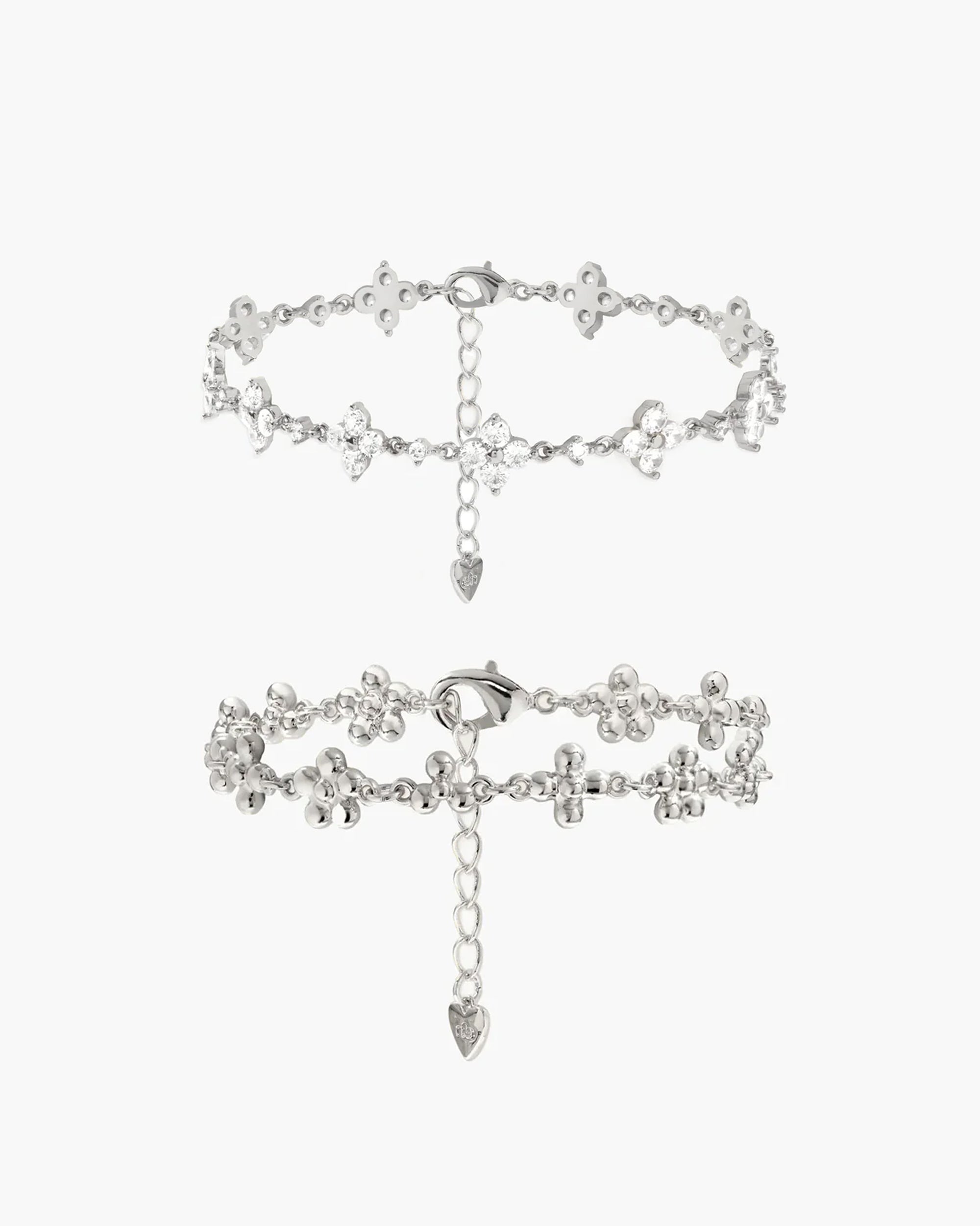Daisy Molecule Layered Bracelet