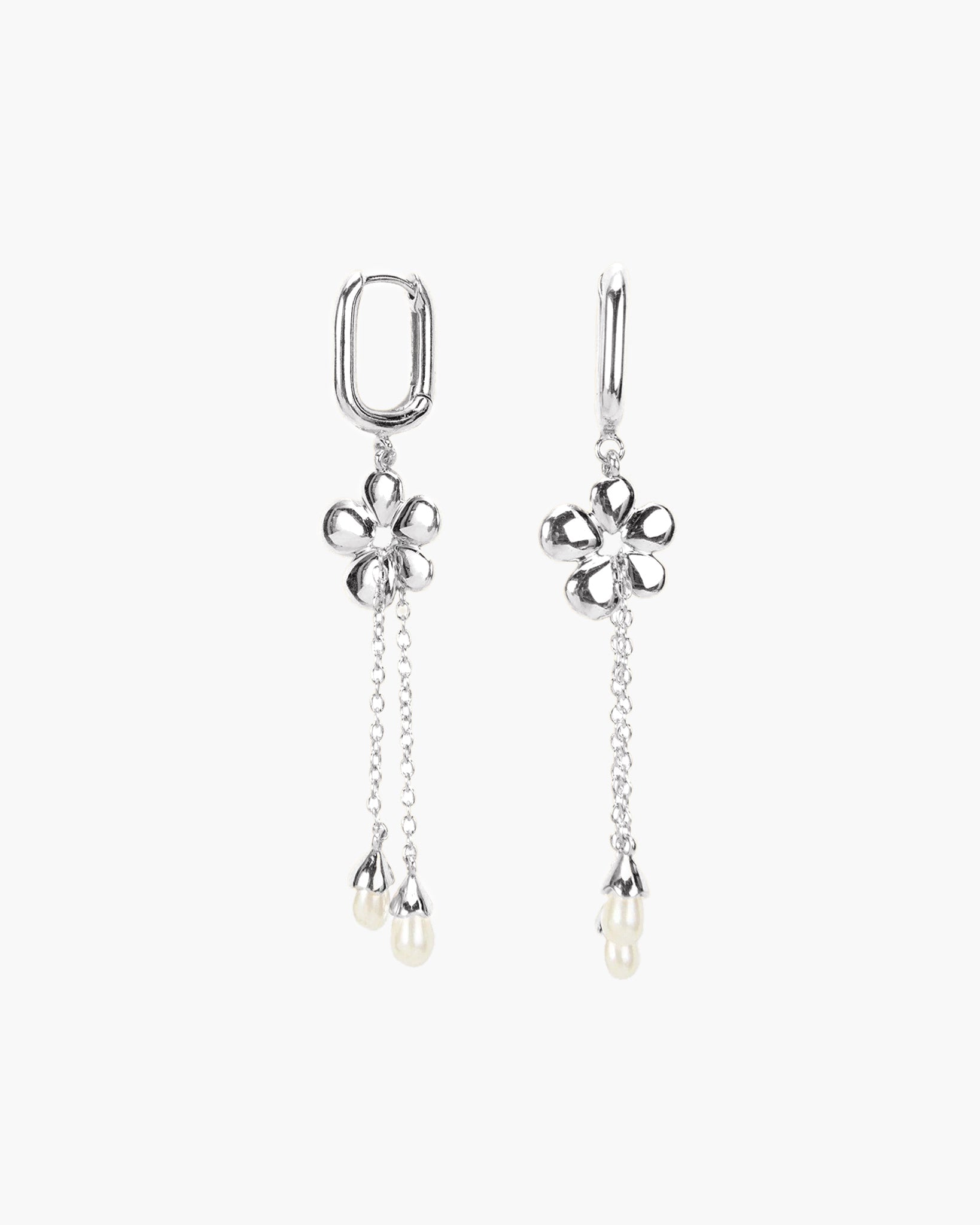 Camille Flower Drop Earrings