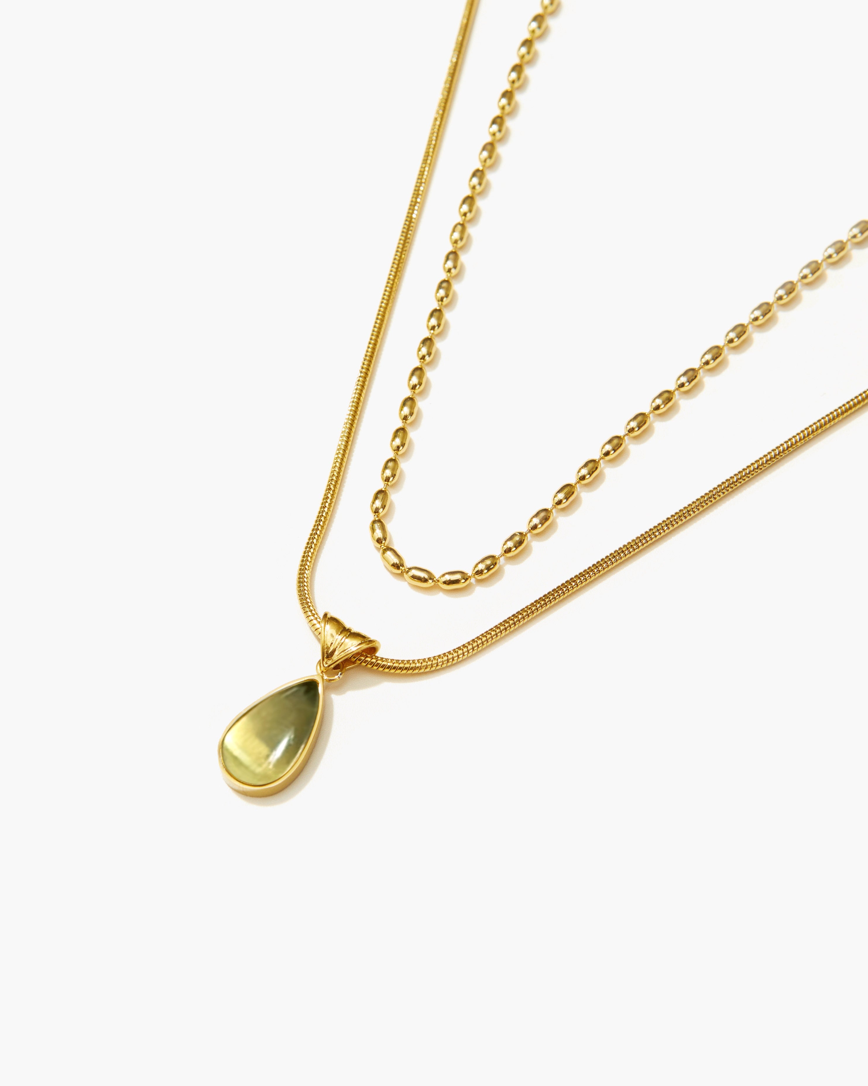 Waterdrop Necklace Set