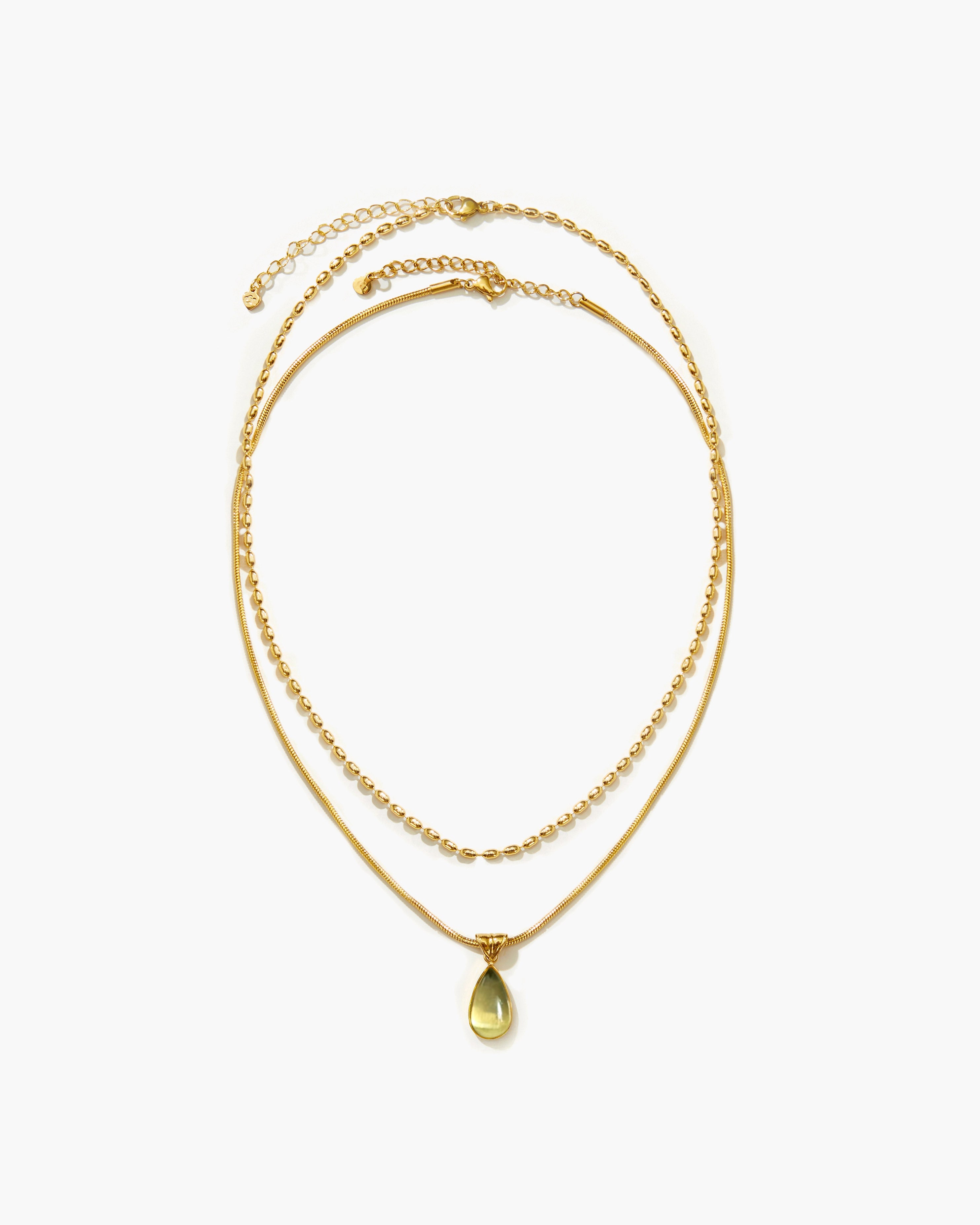 Waterdrop Necklace Set