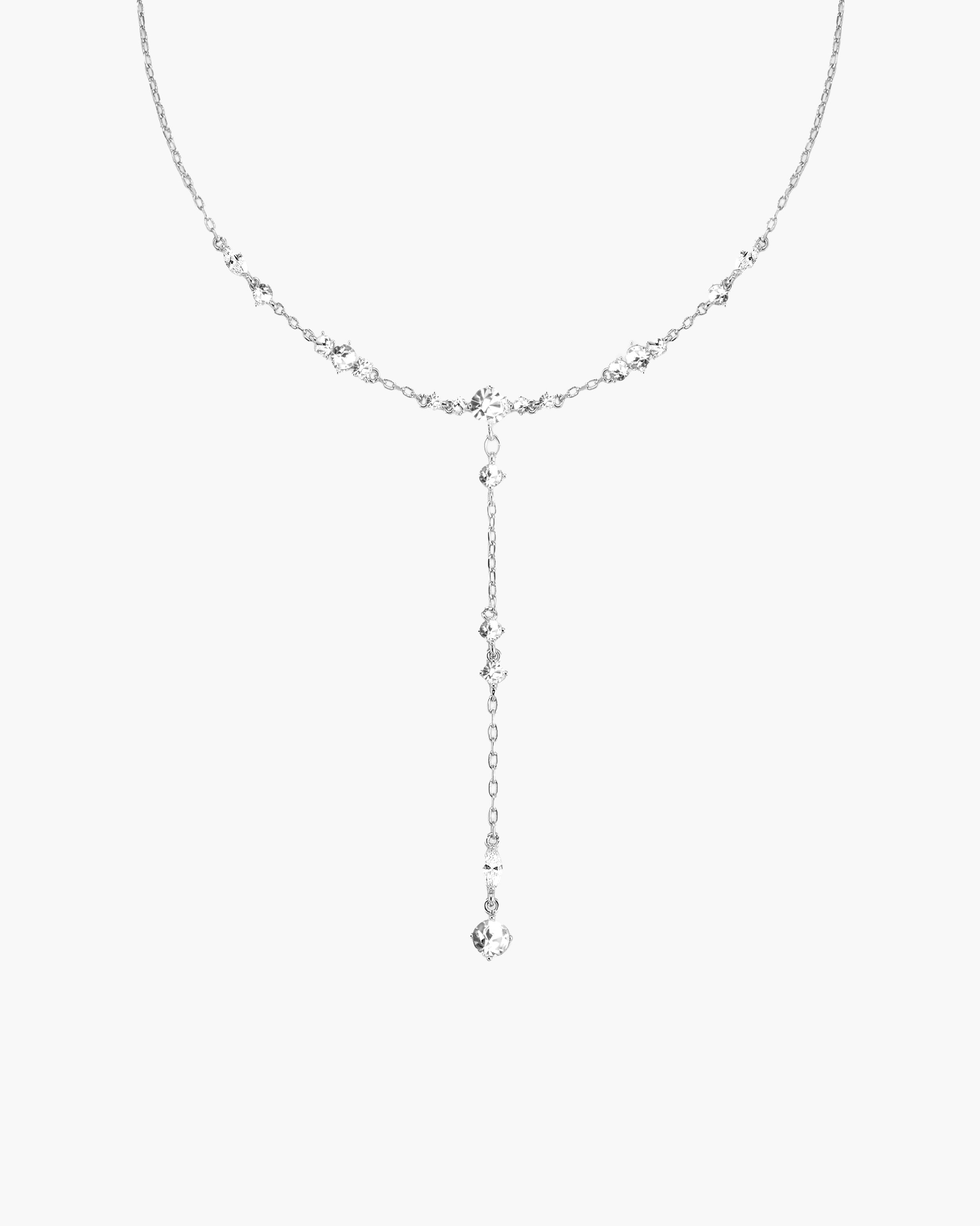 Adriana Y-Shaped CZ Necklace