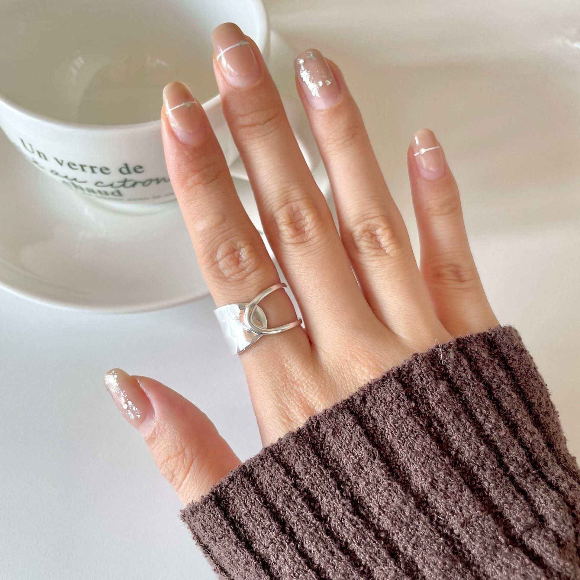 Mabel 18K Gold-Plated Stainless Steel Ring