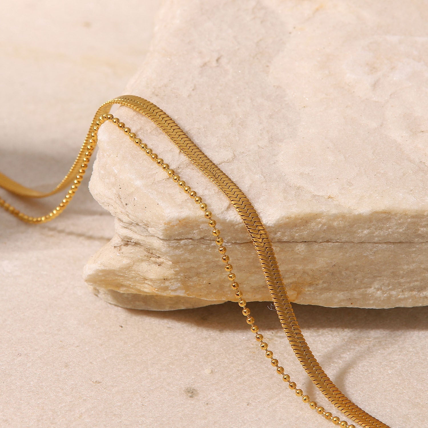 Frida 18K Gold-Plated Stainless Steel Anklet