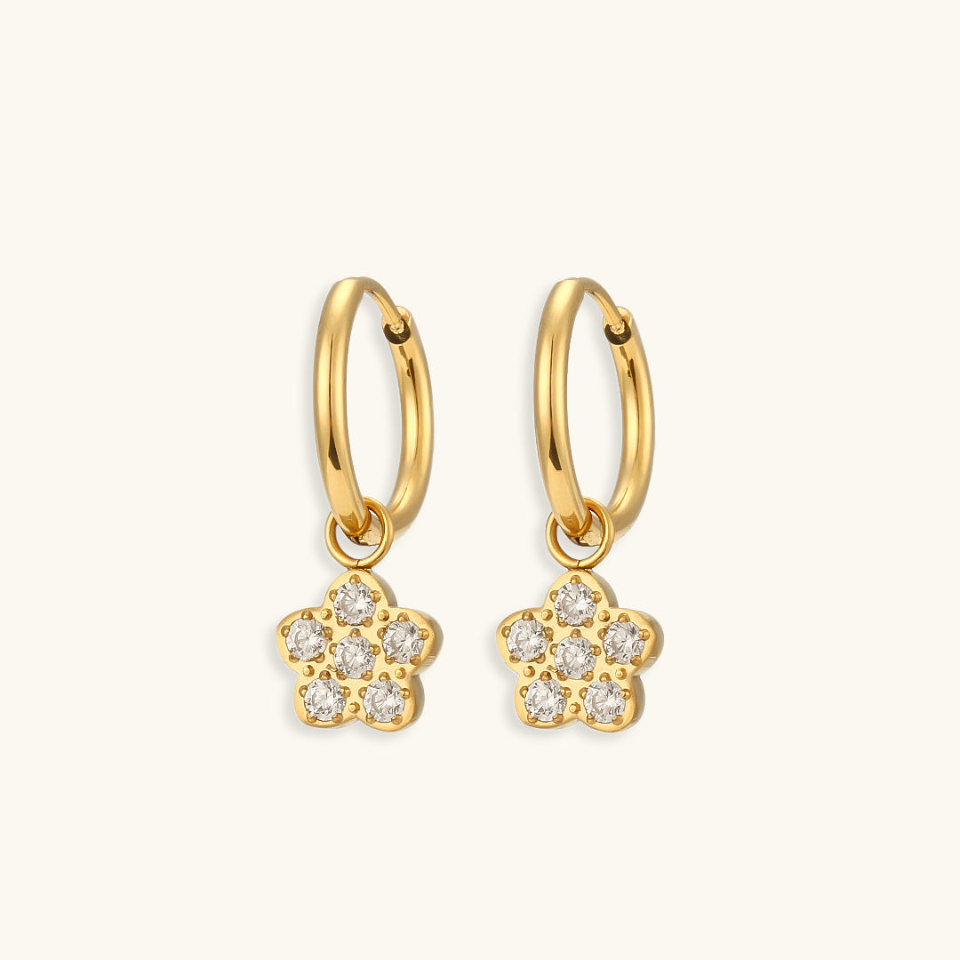 Margaret 18K Gold-Plated Stainless Steel Earrings