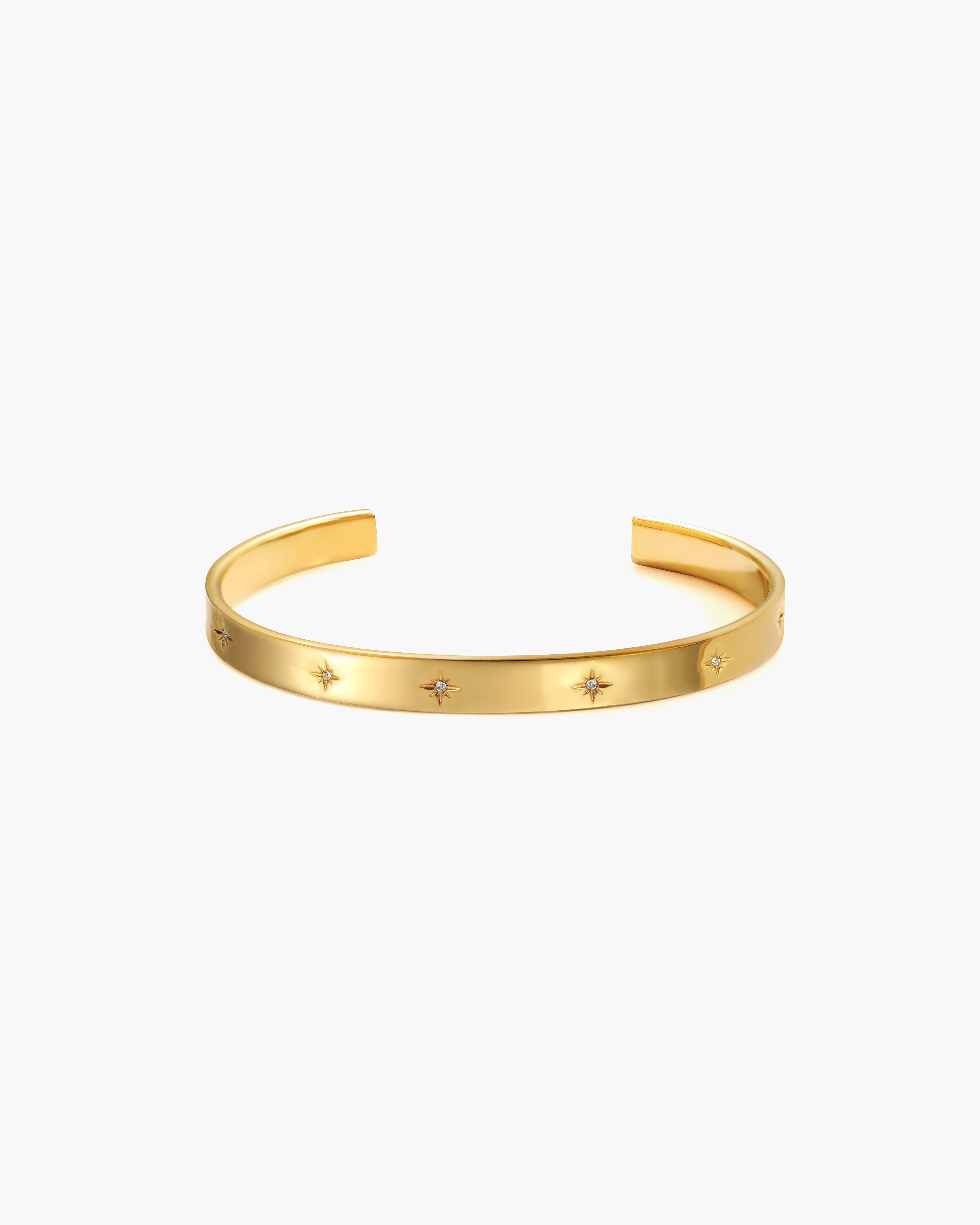 Sunset Boulevard CZ Star Bangle