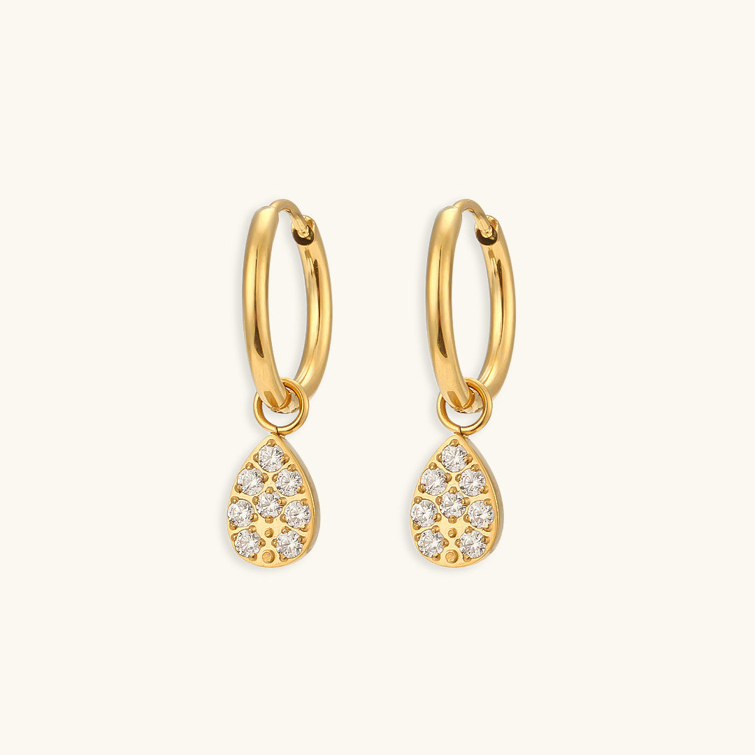 Margaret 18K Gold-Plated Stainless Steel Earrings