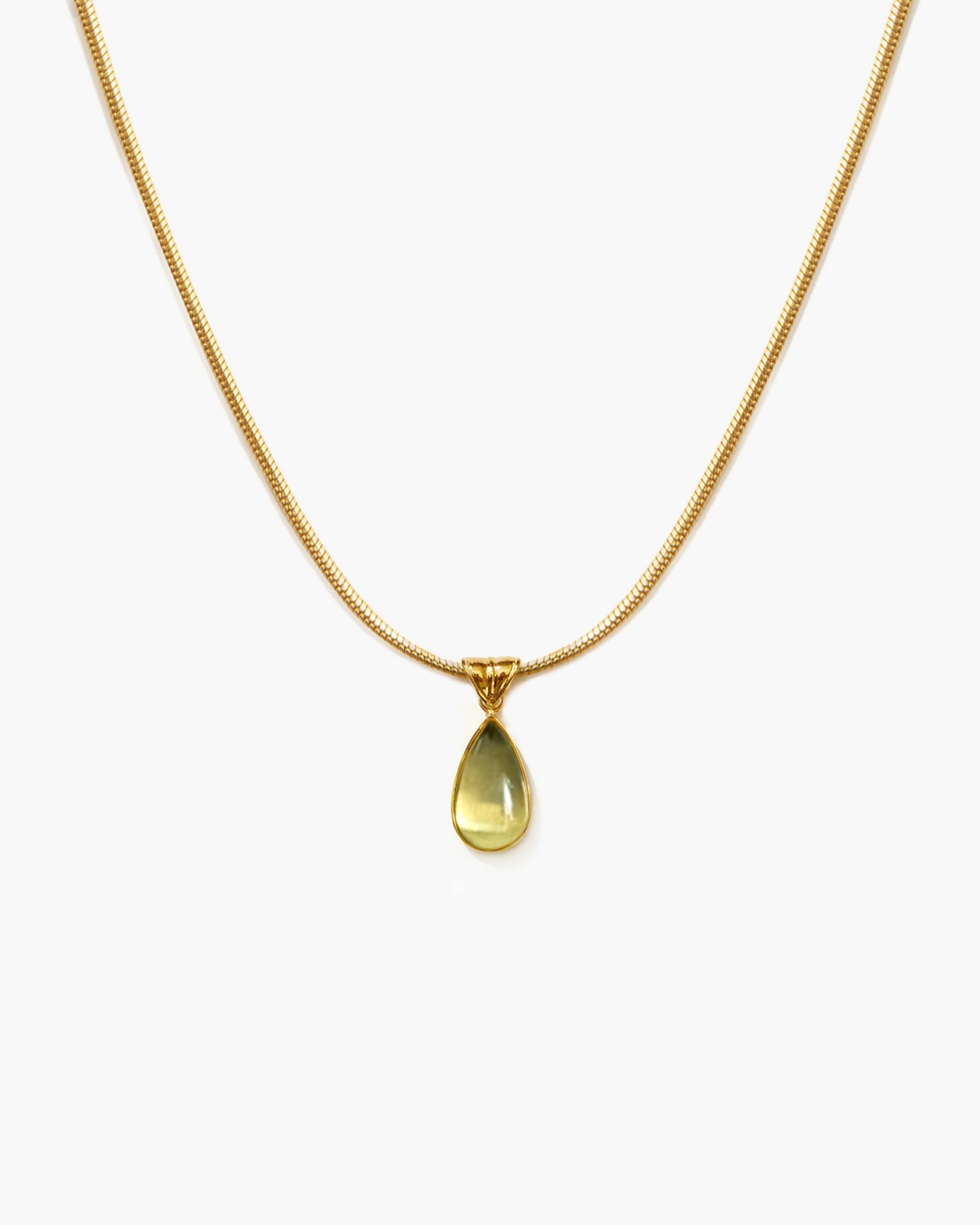 Waterdrop Marine Blue Necklace