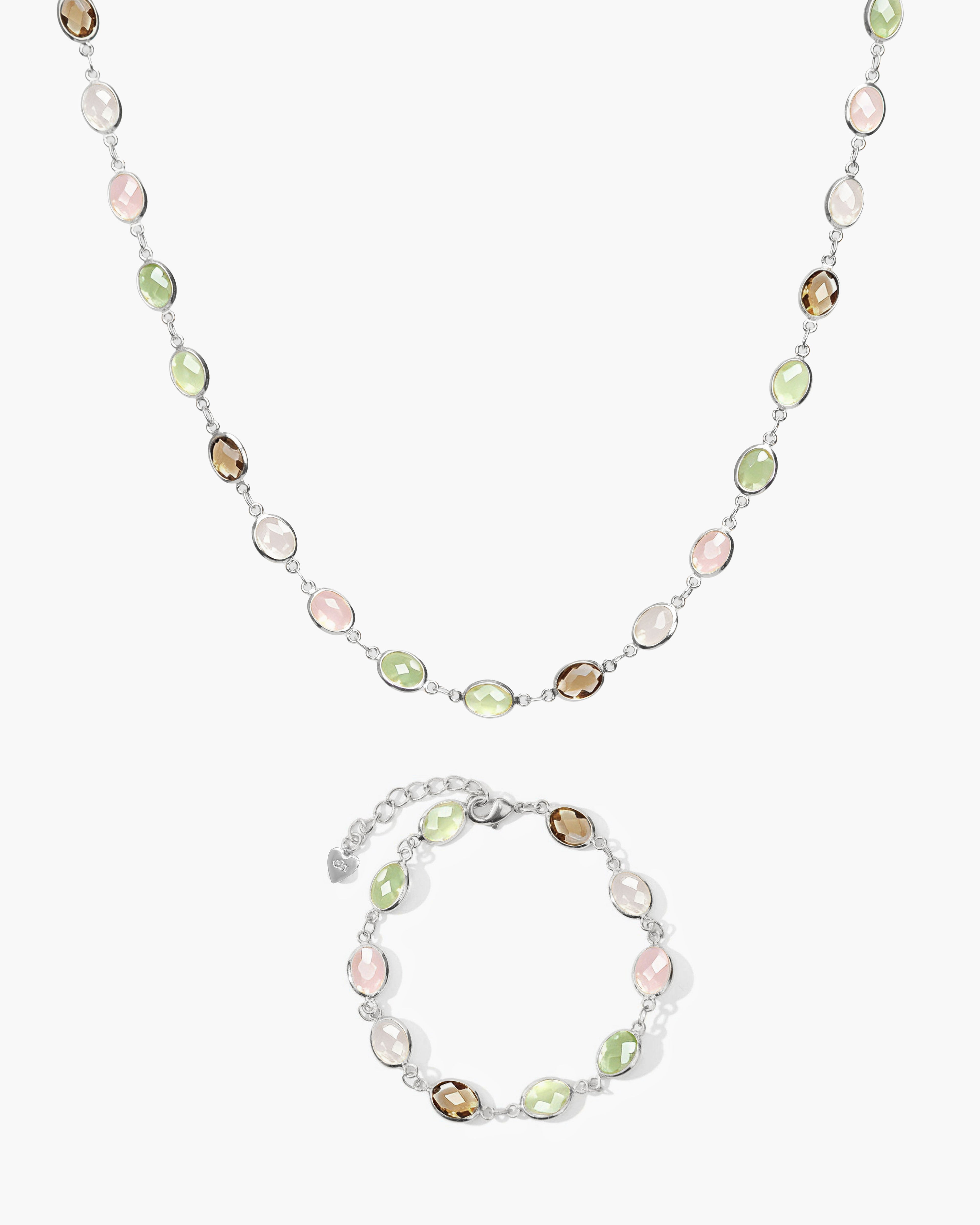 Whimsical Romance Stone Bracelet