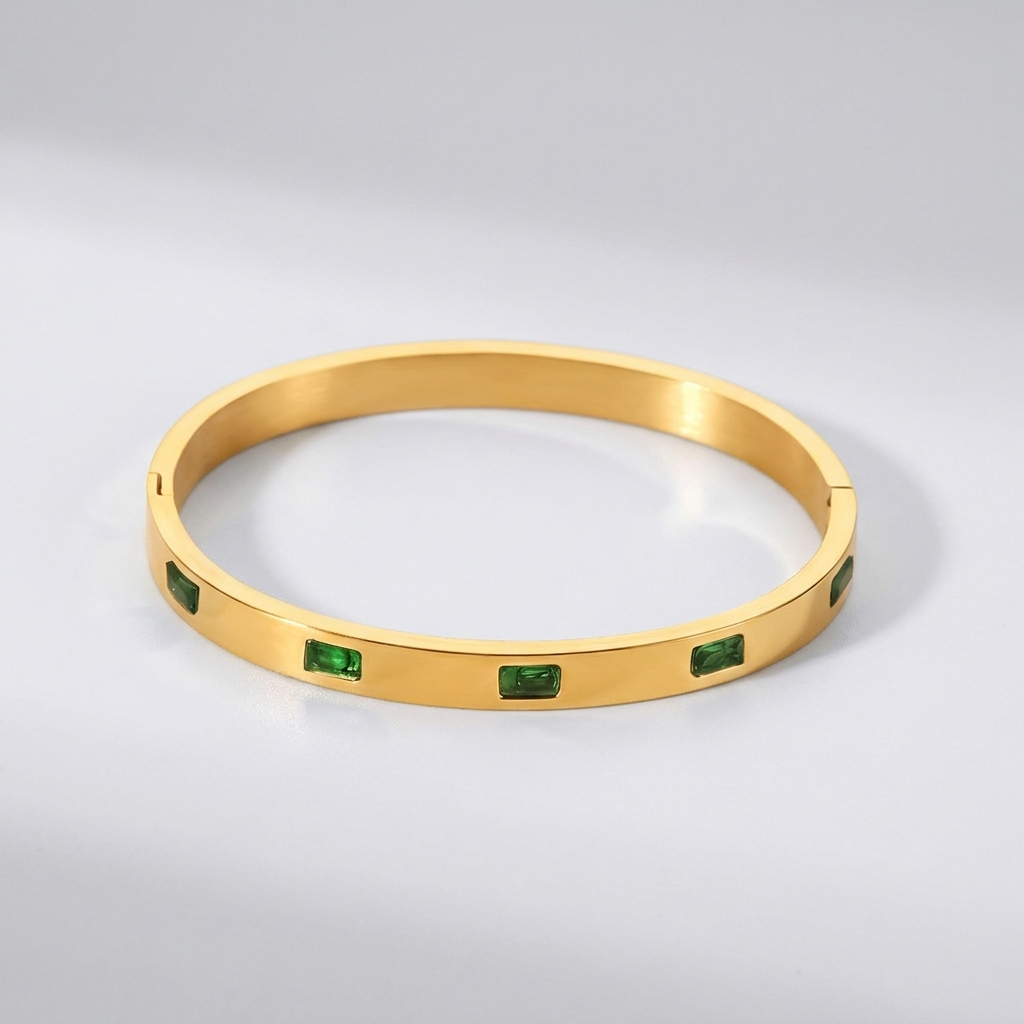 Hannah 18K Gold-Plated Stainless Steel Bracelet