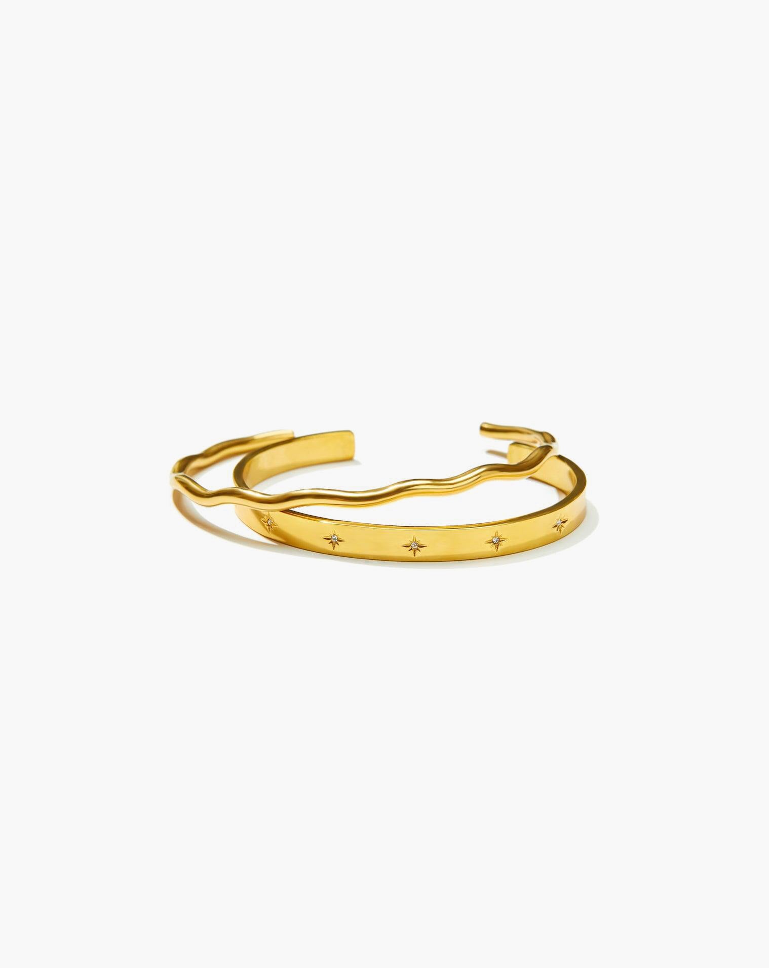 Sunset Boulevard CZ Star Bangle